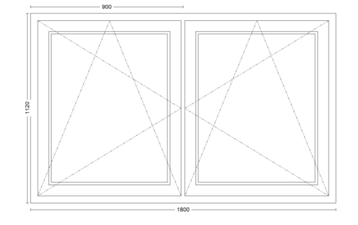 Fensterzeichnungen – Originalabbildung aus BC-GlasSoft